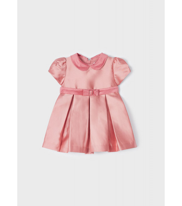 Rochie roz tafta pentru bebe 2944 MY-R05M