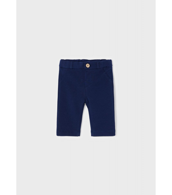 Pantaloni albastri inchisi  eleganti pentru nou-nascut 2518 MY-PL13M