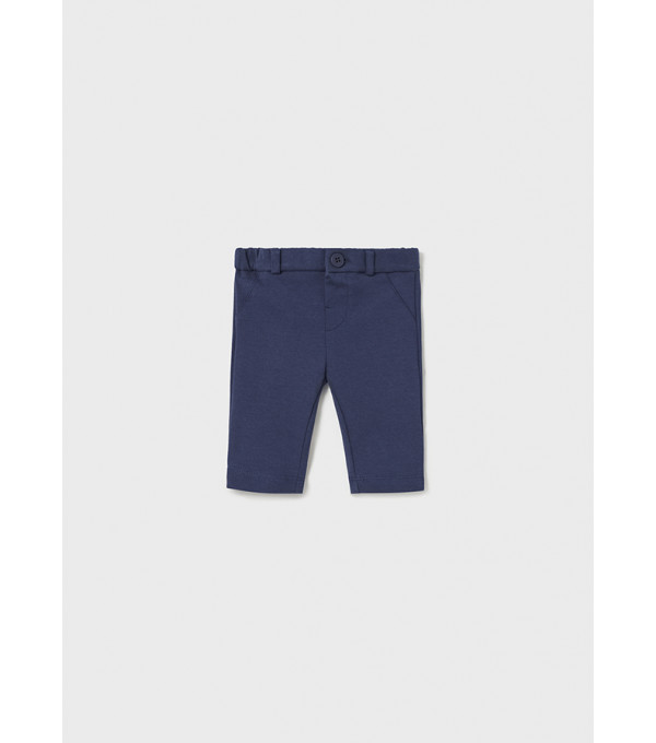 Pantaloni albastri inchisi eleganti pentru nou-nascut 2516 MY-PL13R