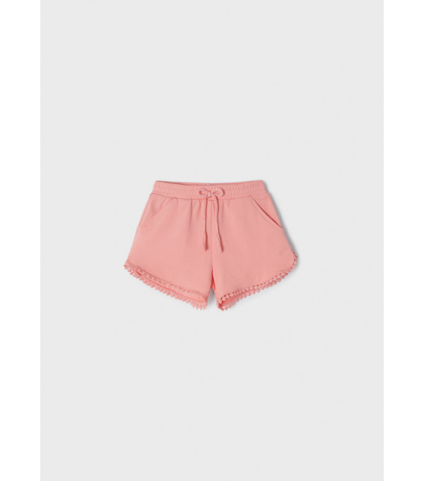 Pantaloni roz scurti ECOFRIENDS basic fetita MAYORAL 607 MY-PS07C