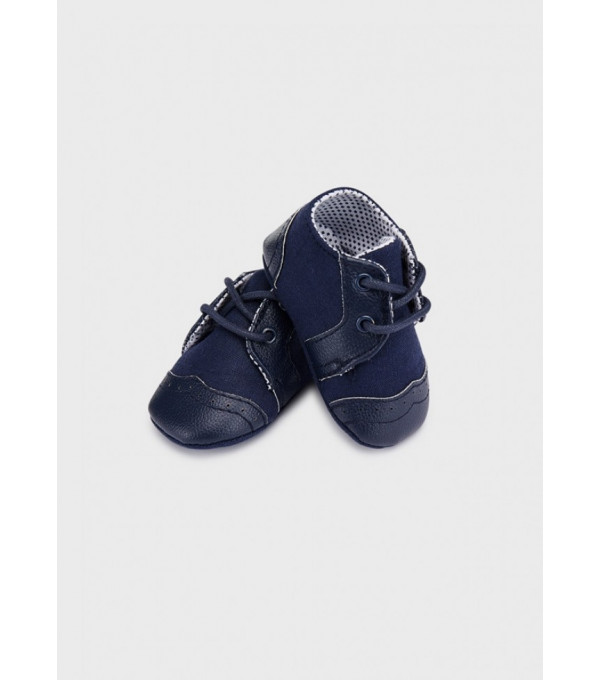 Pantofi bleumarin siret nou-nascut baiat MAYORAL 9507 MYPANTF03C