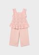 Set roz cu pantaloni fetite MAYORAL 1515 MY-CS17J
