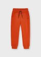 Pantaloni portocali plus basic elastic glezna baiat 725 MY-PL06Y.