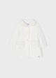 Palton alb  structura pentru bebe 2432 MAYORAL MY-G16M