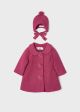 Palton bordo tricot cu caciula pentru nou-nascut MAYORAL 2497 MY-G08M