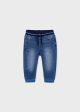 Pantaloni denim deschis delicati jogger fit pentru bebe ECOFRIENDS MAYORAL 2535 MY-BG05M