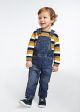 Salopeta lunga denim moale pentru bebe ECOFRIENDS 2653 MY-SL03M