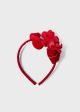 Bentita rosie flori catifea fetita MAYORAL 10608 MY-BENT03R