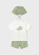Set verde cu palarie bebe MAYORAL 1667 MY-CS31J