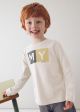 Bluza crem litere basic baiat MAYORAL 173 MY-BL02F