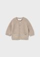 Cardigan bej cu nasturi bebe baiat MAYORAL 2337 MY-PLV08F