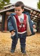 Pantaloni reiati bleumarin bebe baiat MAYORAL 2510 MY-PL03F