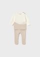 Set tricot crem si bej bebe baiat MAYORAL 2563 MY-SET03F