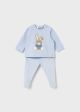 Set bleu pantaloni si bluza nou-nascut MAYORAL 2566 MY-SET15F