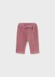 Pantaloni reiati roz cu funda bebe fata MAYORAL 2573 MY-PL04F