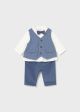 Costum botez blue bebe baiat MAYORAL 2581 MY-SET06F