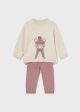 Set roz cu ursulet fetita MAYORAL 2595 MY-SET08F