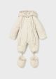 Combinezon bej bebe nou-nascut MAYORAL 2603 MY-COMB02F