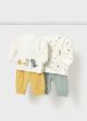 Set 4 piese pentru nou-nascut ECOFRIENDS MAYORAL 2620 MY-SET10F