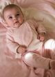 Set roz pal cu guleras bebe fata MAYORAL 2707 MY-SET21F