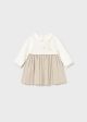 Rochie bej tricot nou-nascut MAYORAL 2804 MY-R02F