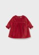 Rochie rosie catifea fetita MAYORAL 2819 MY-R05F