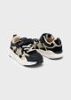 Pantofi sport negri cu auriu fata MAYORAL 46578 MY-ADIDAS112F