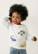 Bluza dungi albastre si masinute MAYORAL 2011 MY-BL41Z