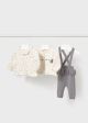 Set cu pantaloni lungi nou-nascut albastru MAYORAL 2516 MY-SET08Z