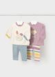 Set cu colanti nou-nascut alb MY-SET06Z