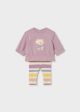 Set cu colanti nou-nascut lila MY-SET06Z