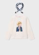 Bluza cu esarfa albastra fetita MAYORAL 4002 MY-BL27Z