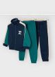 Trening baieti 3 piese bleumarin si verde MAYORAL 4805 MY-TRG13Z