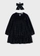 Rochie din catifea cu elastic de par fetita MAYORAL 4930 MY-R20Z