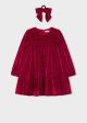 Rochie din catifea cu elastic de par fetita MAYORAL-R20Z