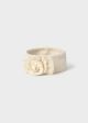 Bentita cu floare nou-nascut fetita crem MAYORAL 9133 MY-BENT01Z