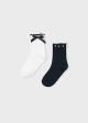 Set sosete fetita negru cu perlute 10291 MAYORAL MY-SOS04Z