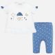 Set tricou si leggings cu buline bebe fetita MY-SET68P