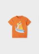 Tricou portocaliu bebe baiat MAYORAL 1007 MY-BL101C