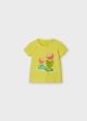 Tricou galben verzui maneca scurta ECOFRIENDS fetita MAYORAL 1034 MY-BL49C