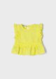 Bluza galbena combinata bebe fetita MAYORAL 1188  MY-BL118C