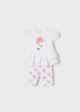 Set roz leggings imprimeu bebe fetita MAYORAL 1719 MY-SET39C