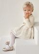 Rochie bej dungi bebe fetita 1903 MY-R26C