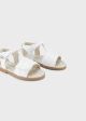 Sandale albe efect lacuit bebe fetita MAYORAL 41354 MY-SAND101C
