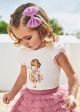 Tricou cu aplicatii din bumbac sustenabil pentru bebe 1005 MY-BL06T