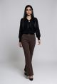 Pantaloni dama maro evazati IT-PL19F
