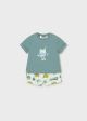 Set verde pantaloni scurti nou-nascut MAYORAL 1277 MY-CS11J