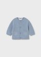 Cardigan albastru cu nasturi bebe baiat MAYORAL 1303 MY-PLV01J