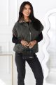 Vesta neagra reversibila matlasata IT-V03F
