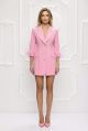 Rochie sacou roz BBY-R13J